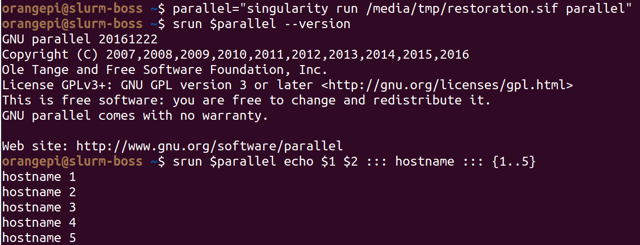 icon for the article: Using Singularity with Slurm